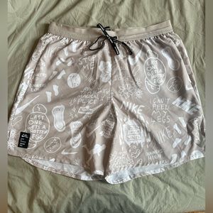 Nike x Nathan bell graphic running shorts